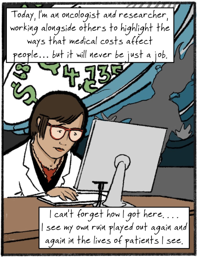 A panel from the Los Angeles Times graphic Op-Ed. Text by Fumiko Chino, illustration by Nathan Gray.