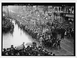 NYC Labor Day Parade, 1909