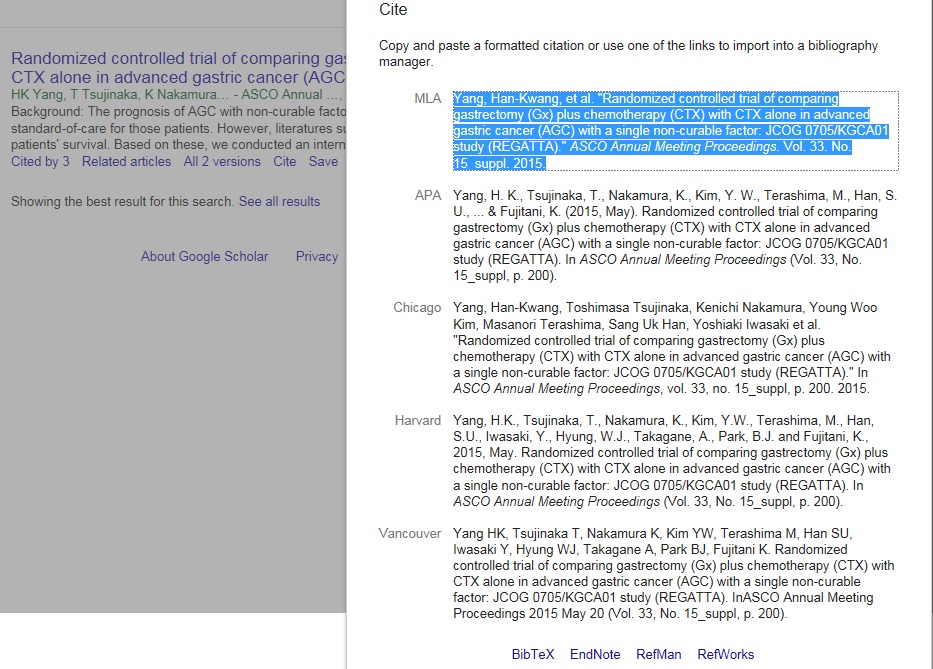 endnote formatting